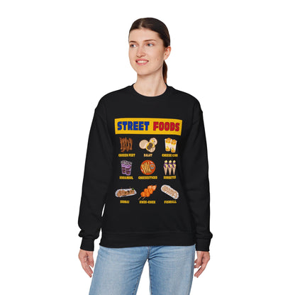 PINOY STREET FOODS  2 - Filipino Food (Sweatshirt)