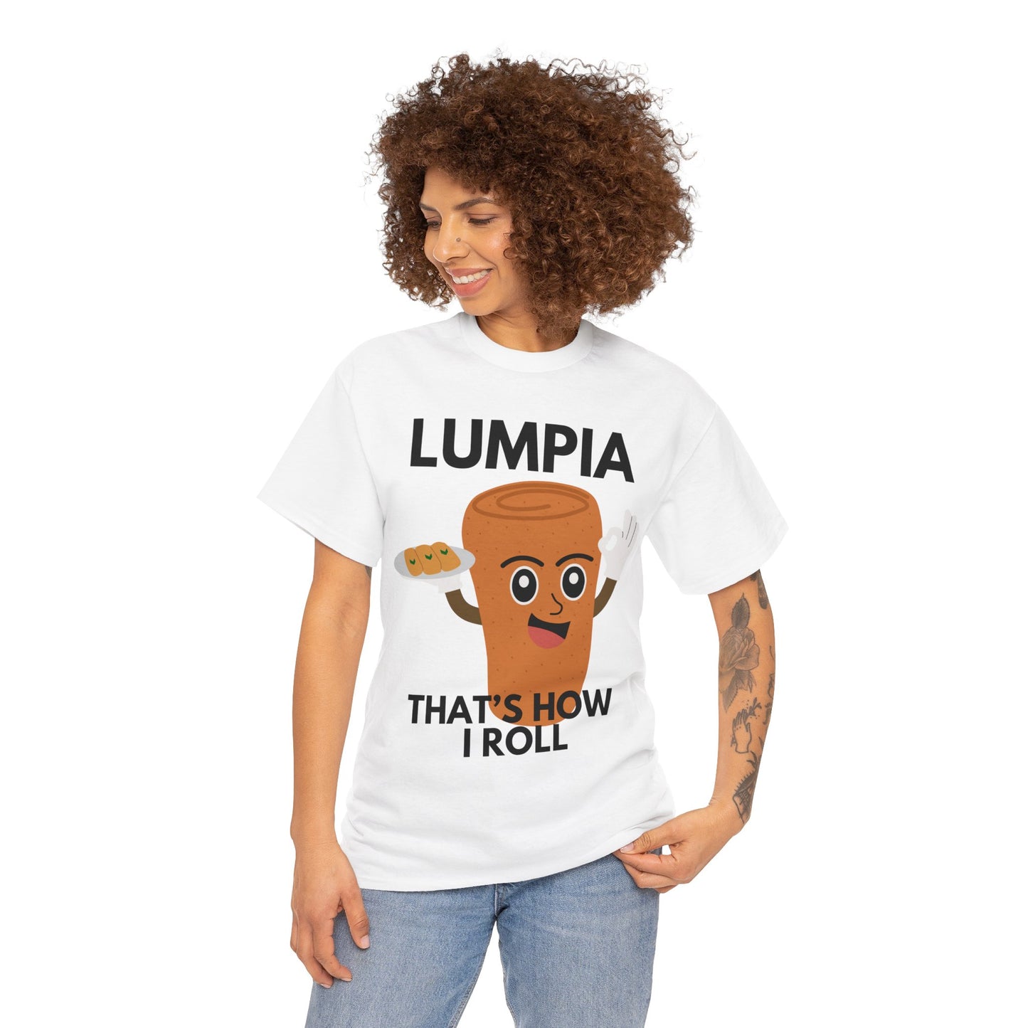 LUMPIANG SHANGHAI - Filipino Food (Basic Tee)