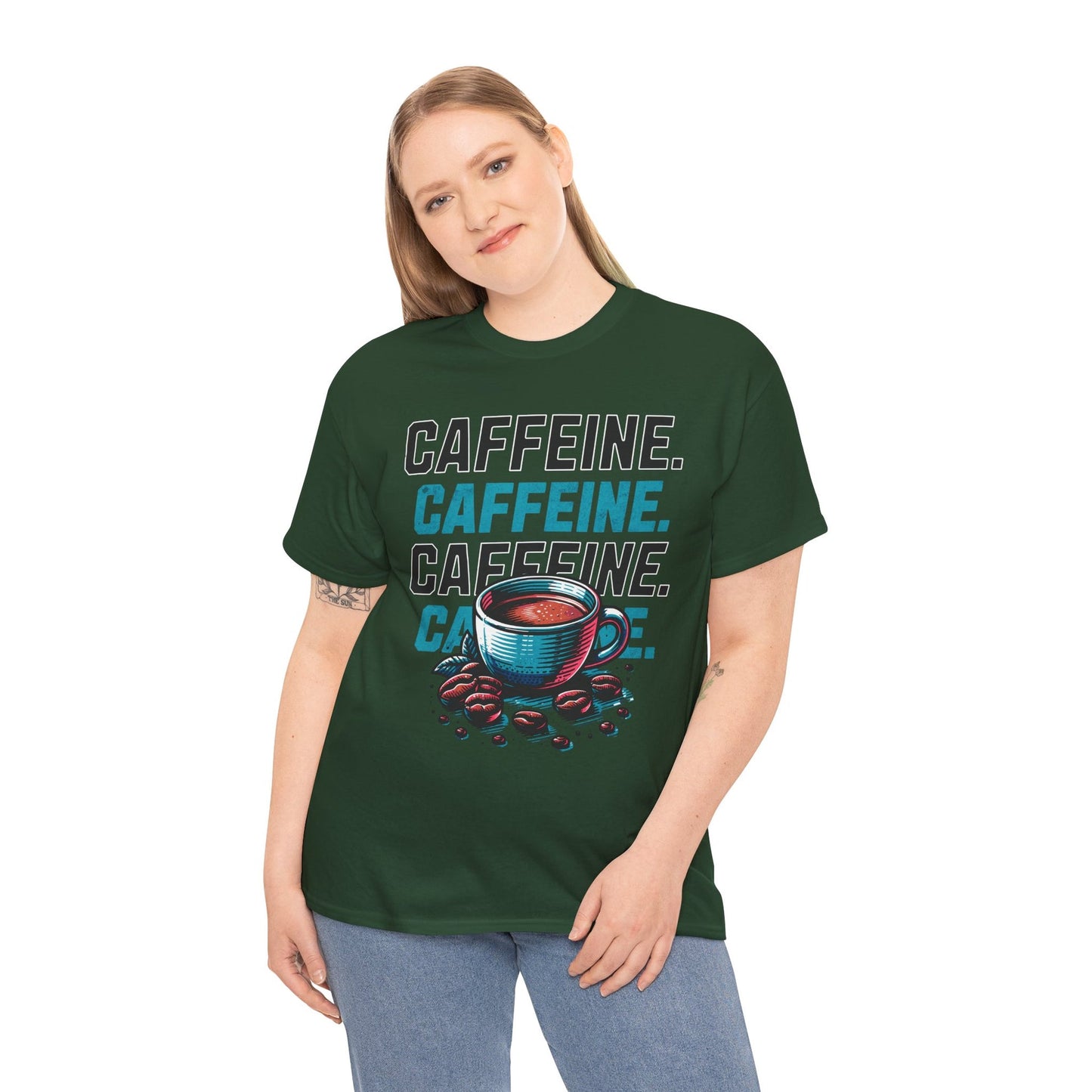 ALL AMERICANA - Coffee (Basic Tee)