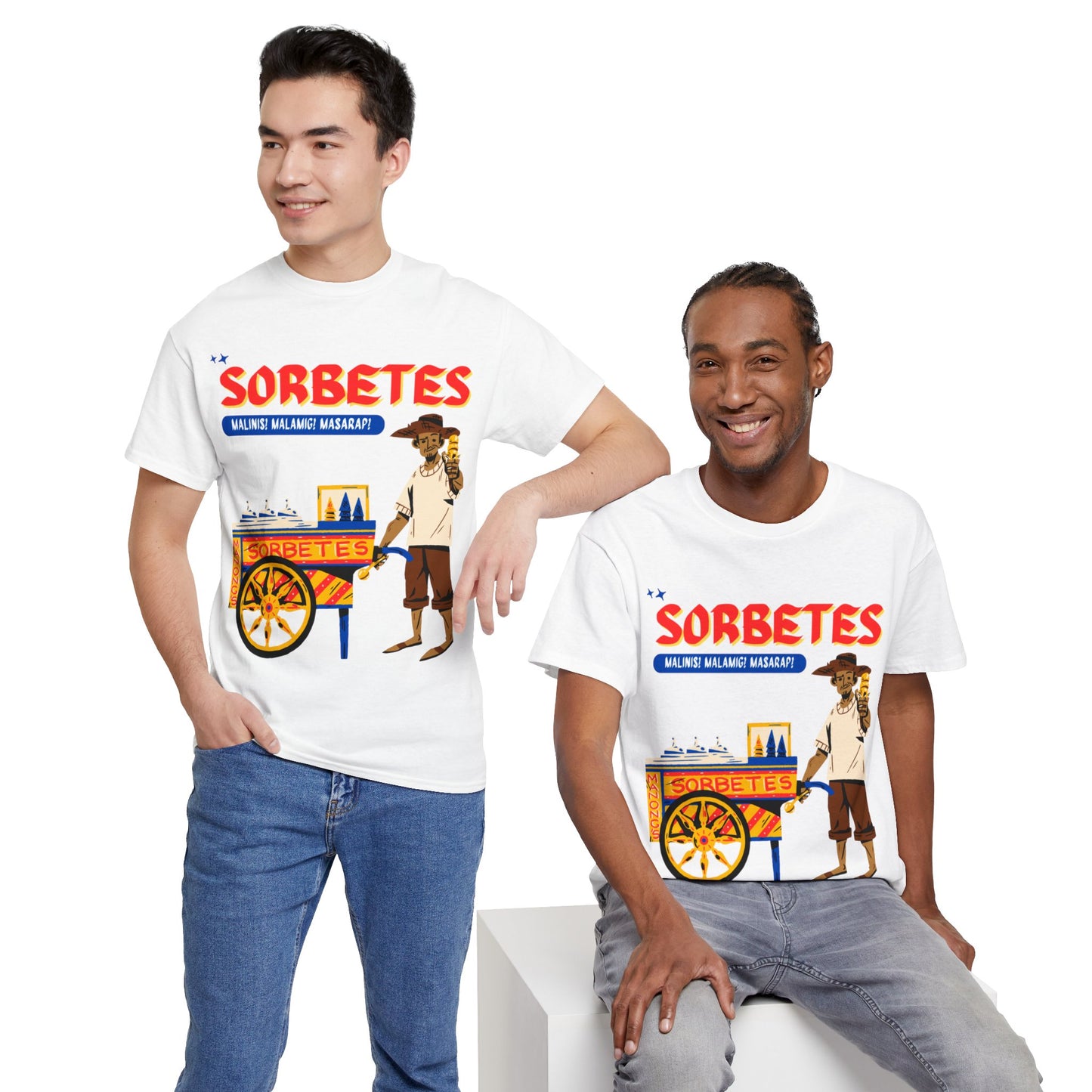 SORBETES 1 - Filipino Food (Basic Tee)