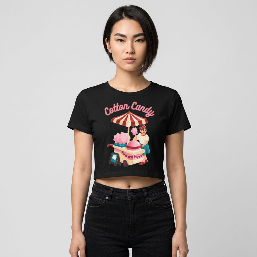 COTTON CANDY 2 - Filipino Food (Crop Top)