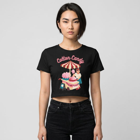 COTTON CANDY 2 - Filipino Food (Crop Top)