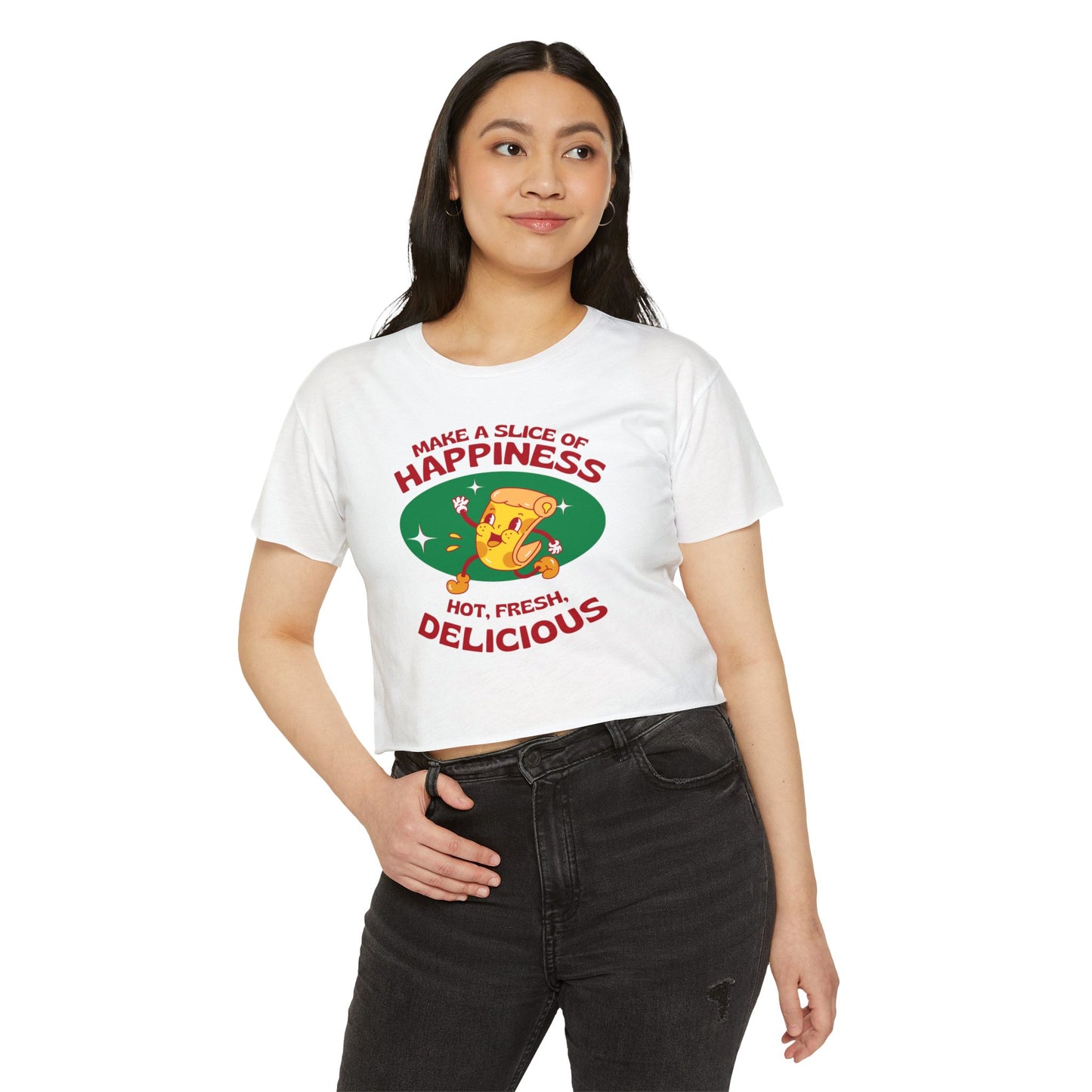 FOUR CHEESE - Pizza (Crop Top)