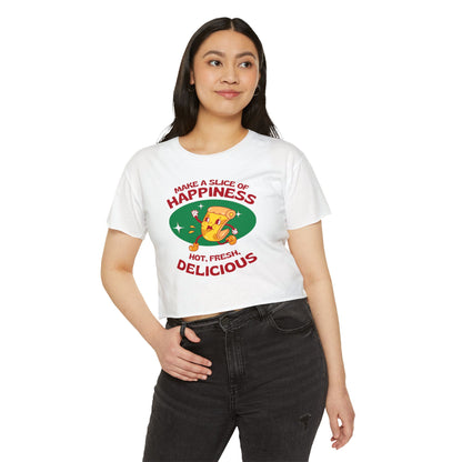 FOUR CHEESE - Pizza (Crop Top)