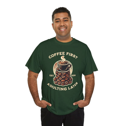 ORANGE AMERICANO - Coffee (Basic Tee)