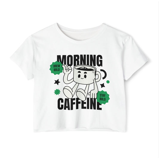 BOURBON VANILLA - Coffee (Crop Top)