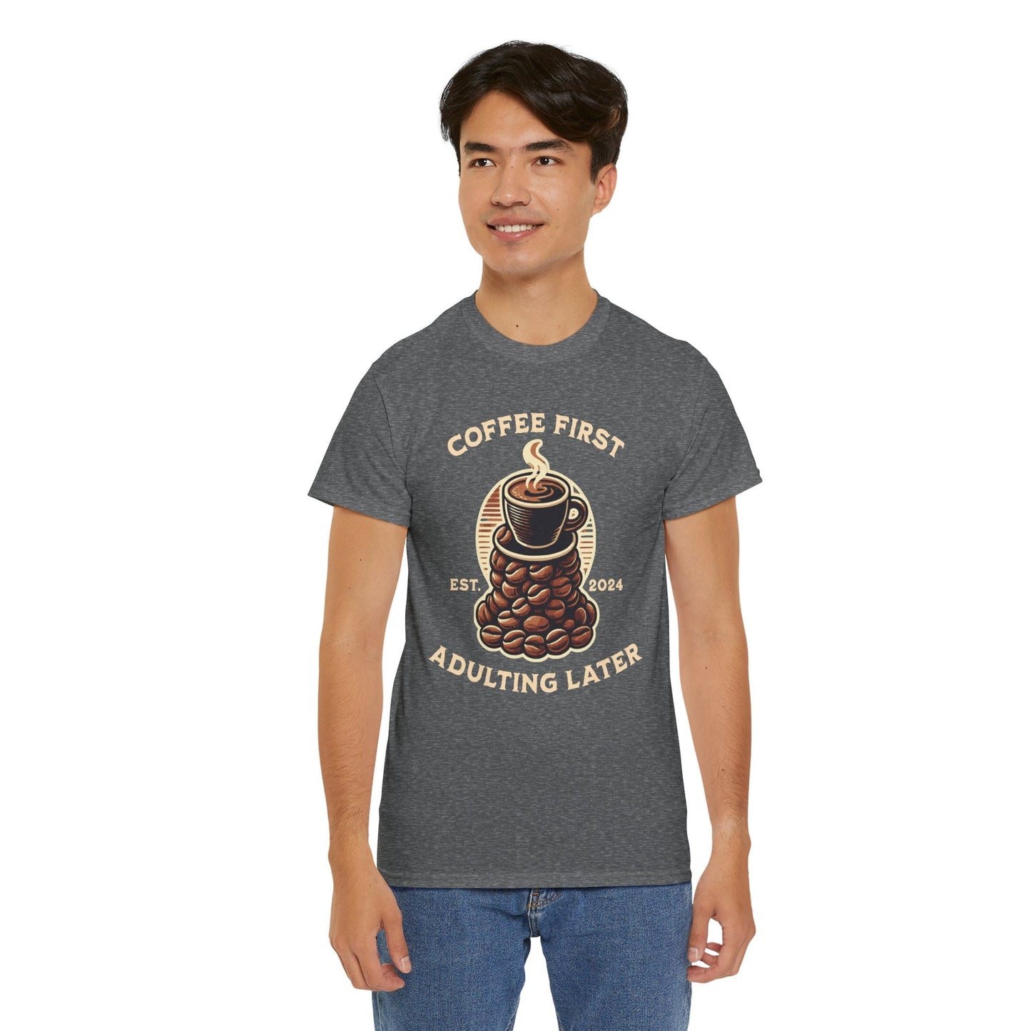 ORANGE AMERICANO - Coffee (Basic Tee)
