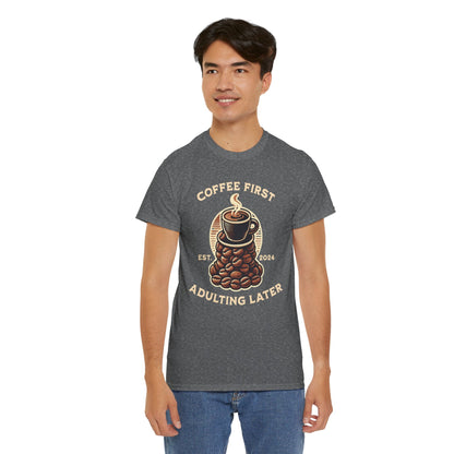 ORANGE AMERICANO - Coffee (Basic Tee)