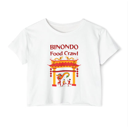 BINONDO FOOD CRAWL 2 (Fil-Chi Collection) - Filipino Food (Crop Top)