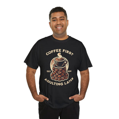ORANGE AMERICANO - Coffee (Basic Tee)