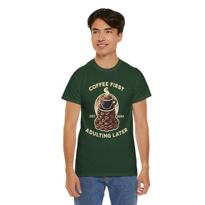 ORANGE AMERICANO - Coffee (Basic Tee)
