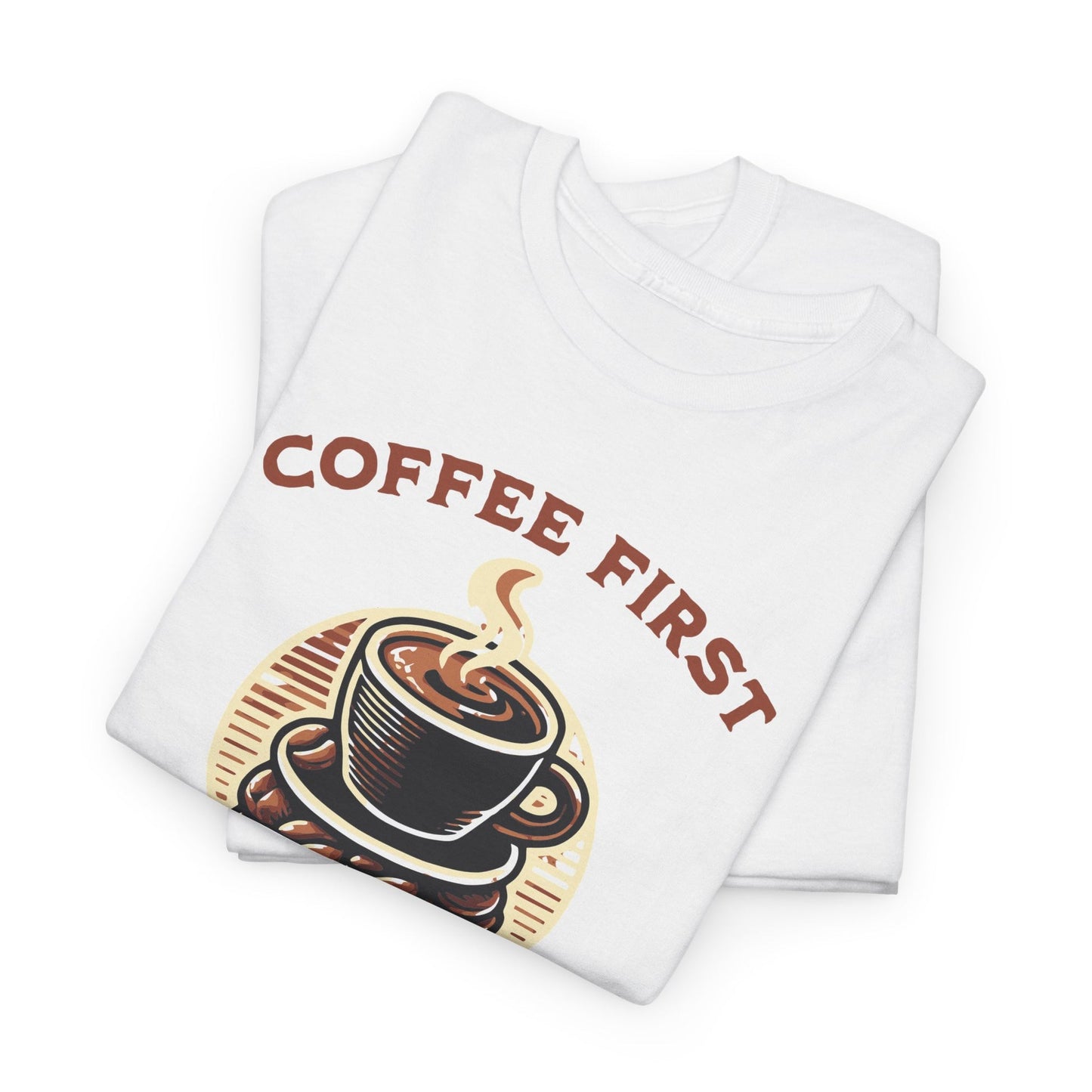 ORANGE AMERICANO - Coffee (Basic Tee)