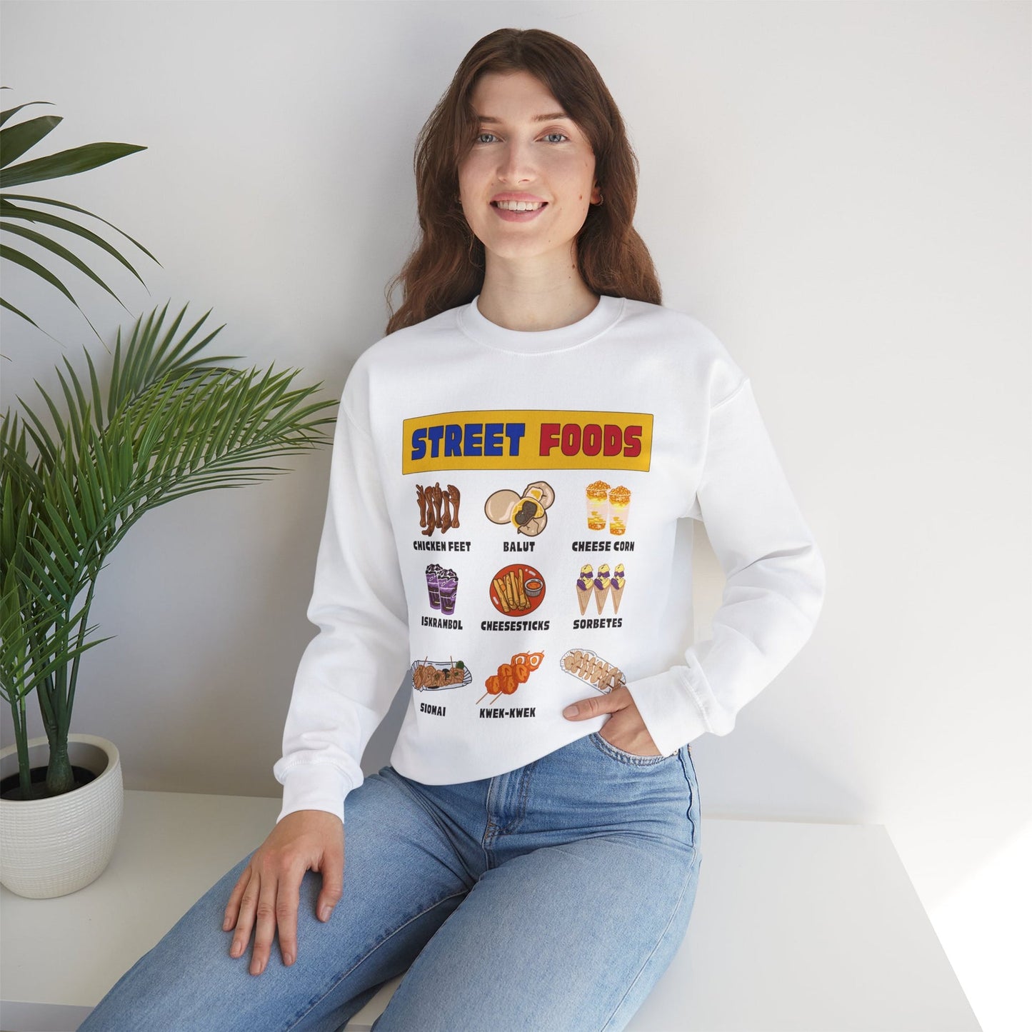 PINOY STREET FOODS  2 - Filipino Food (Sweatshirt)