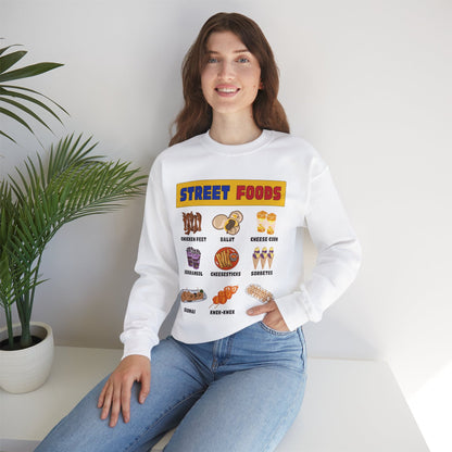 PINOY STREET FOODS  2 - Filipino Food (Sweatshirt)