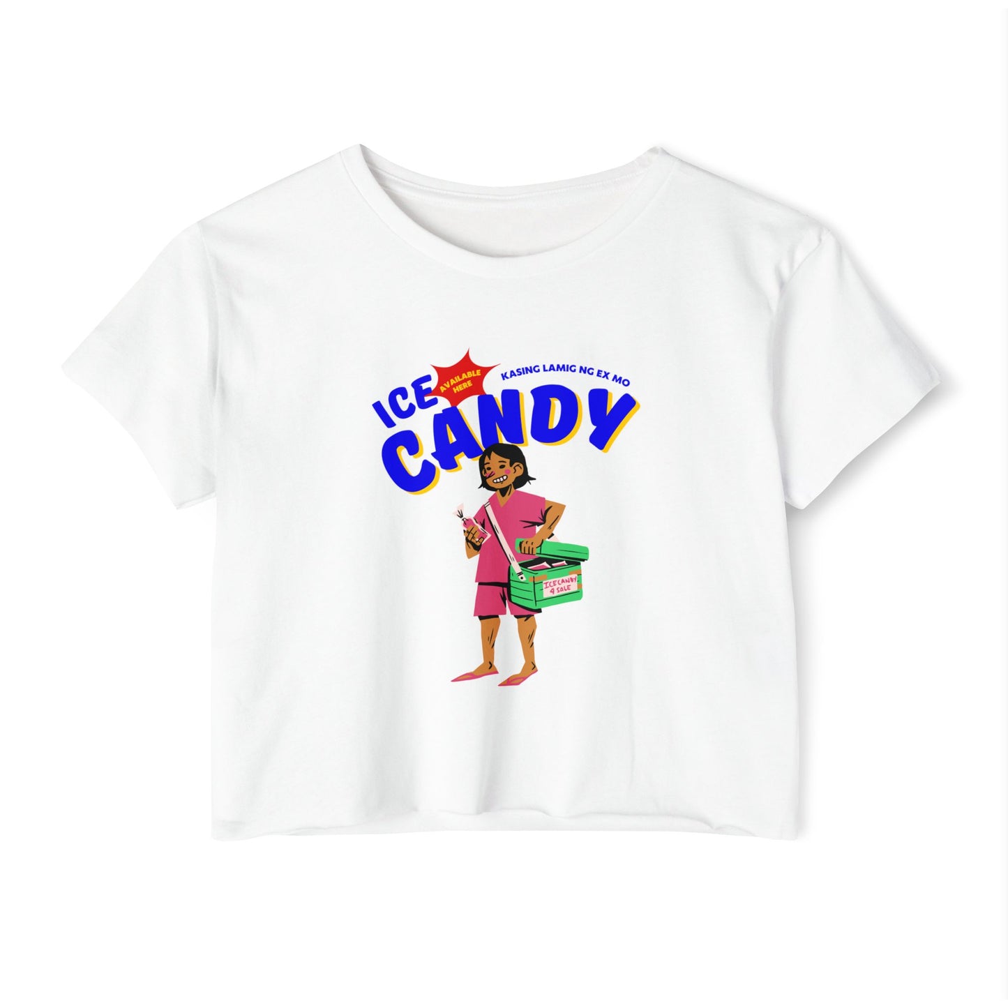 ICE CANDY 1 - Filipino Food (Crop Top)