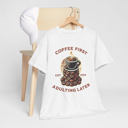ORANGE AMERICANO - Coffee (Basic Tee)