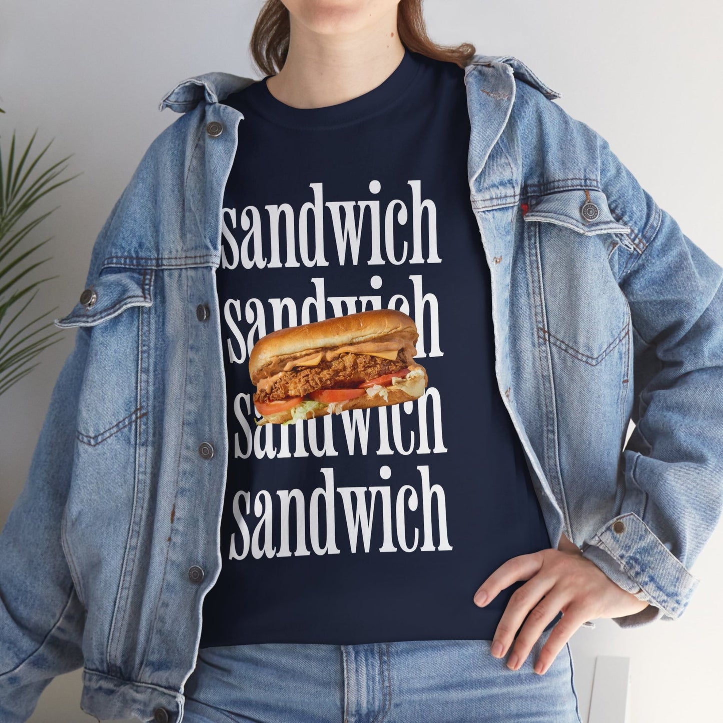 CHEESESTEAK SANDWICH - Bread (Basic Tee)