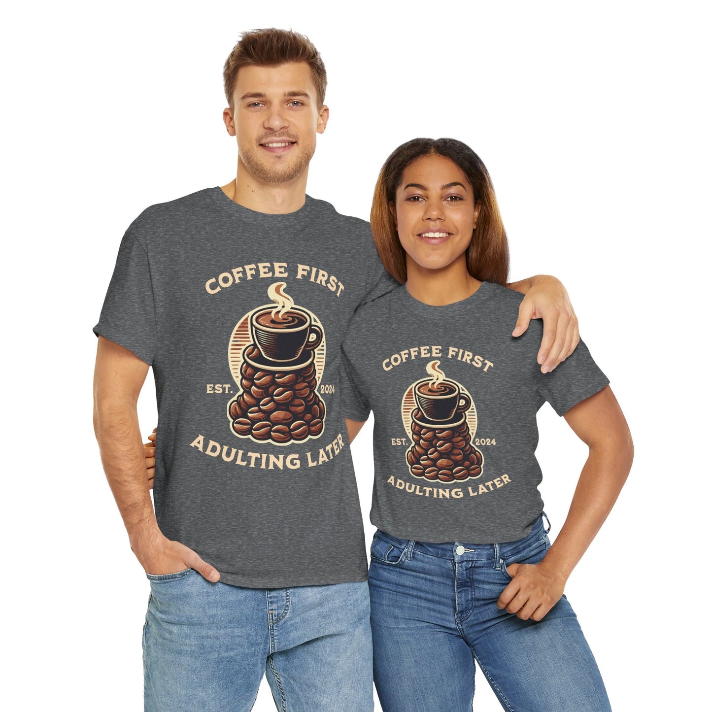 ORANGE AMERICANO - Coffee (Basic Tee)