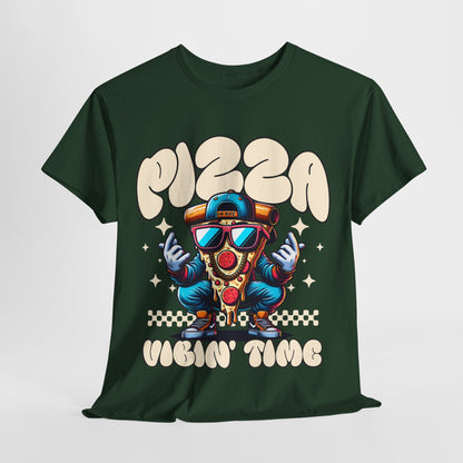 APPLE & CHEDDAR - Pizza (Basic Tee)