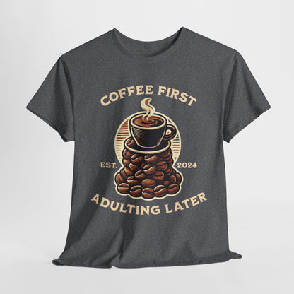 ORANGE AMERICANO - Coffee (Basic Tee)
