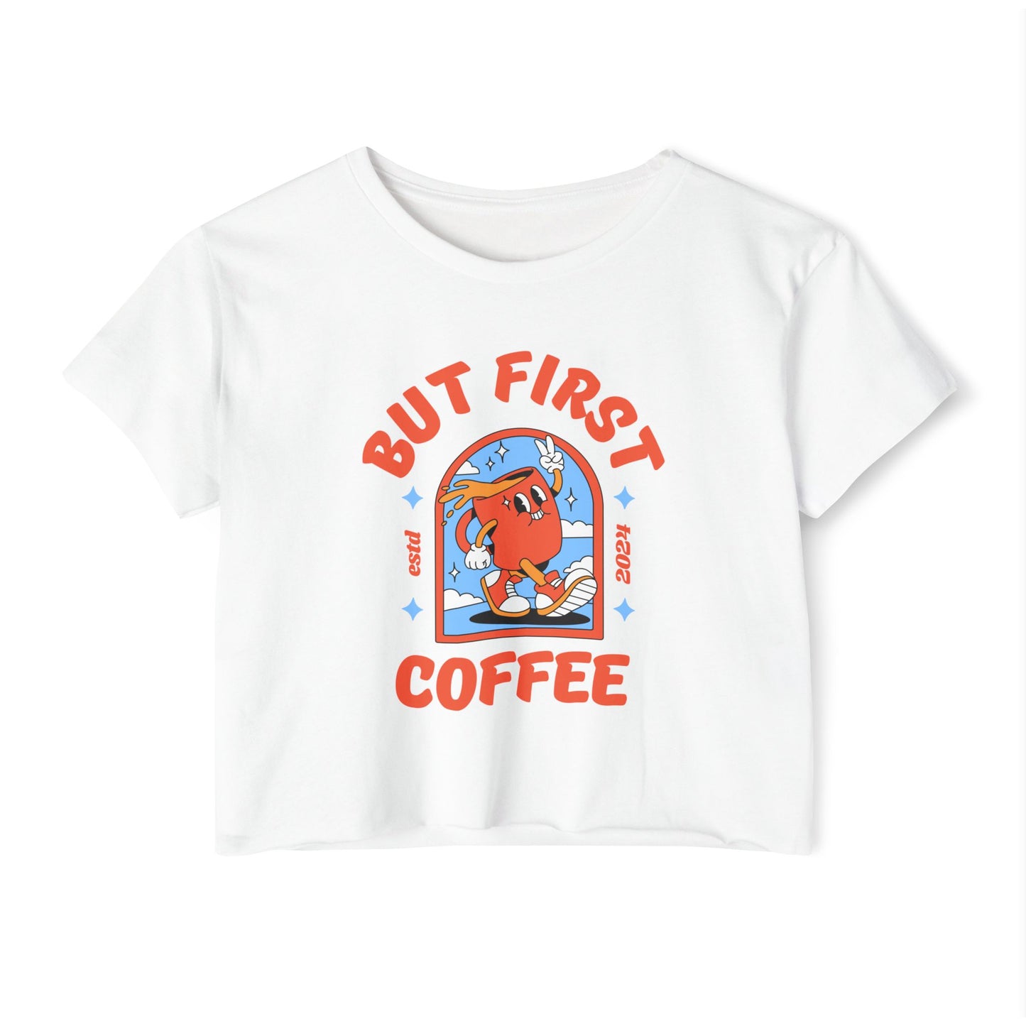 CAFÈ CON LECHE - Coffee (Crop Top)