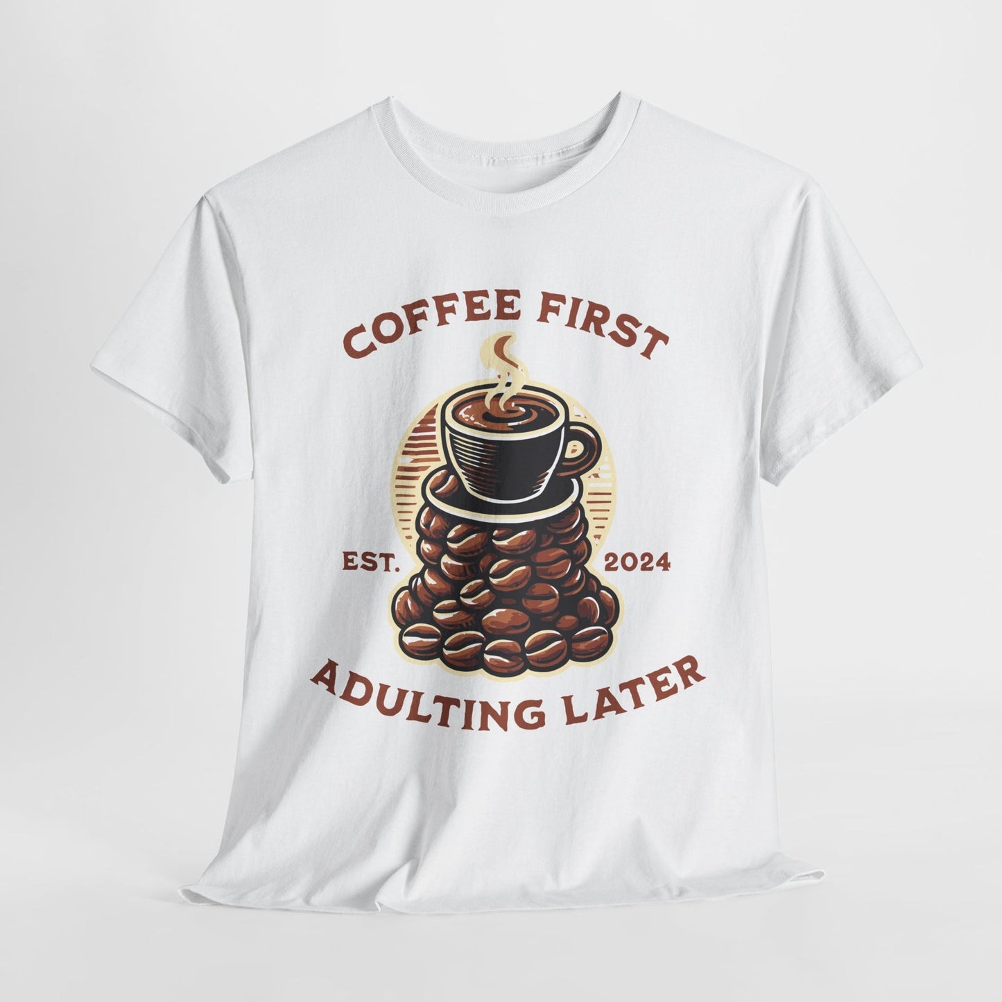 ORANGE AMERICANO - Coffee (Basic Tee)
