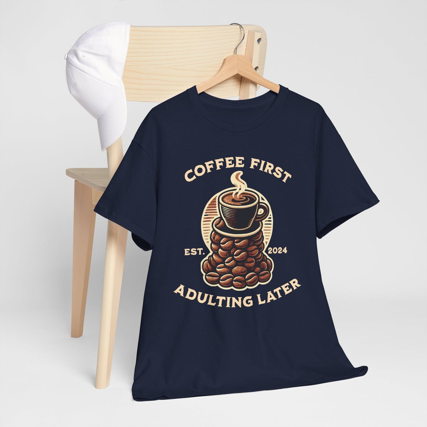 ORANGE AMERICANO - Coffee (Basic Tee)