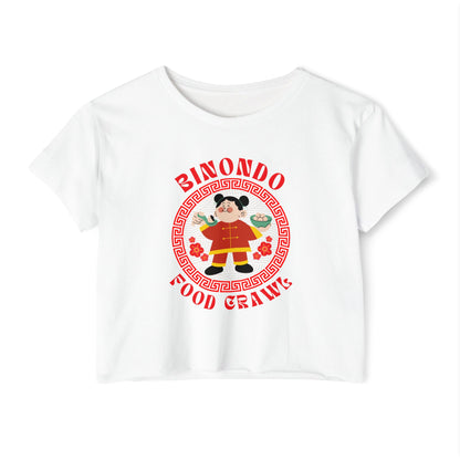 BINONDO FOOD CRAWL 6 (Fil-Chi Collection) - Filipino Food (Crop Top)