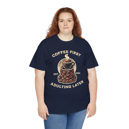 ORANGE AMERICANO - Coffee (Basic Tee)
