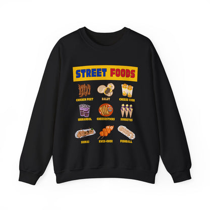 PINOY STREET FOODS  2 - Filipino Food (Sweatshirt)