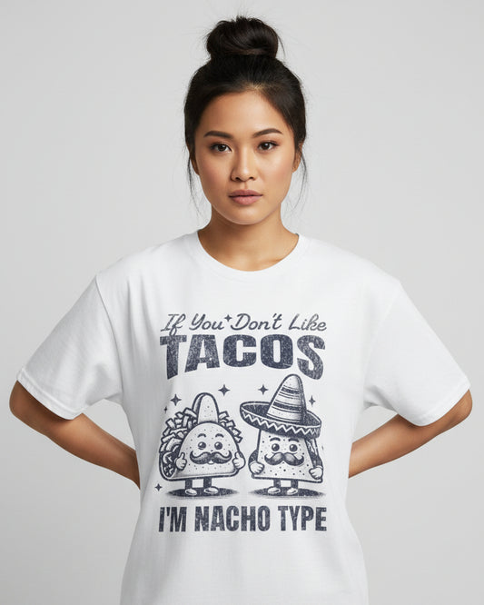 POLLO ASADO TACOS - Tacos/Nachos (Basic Tee)