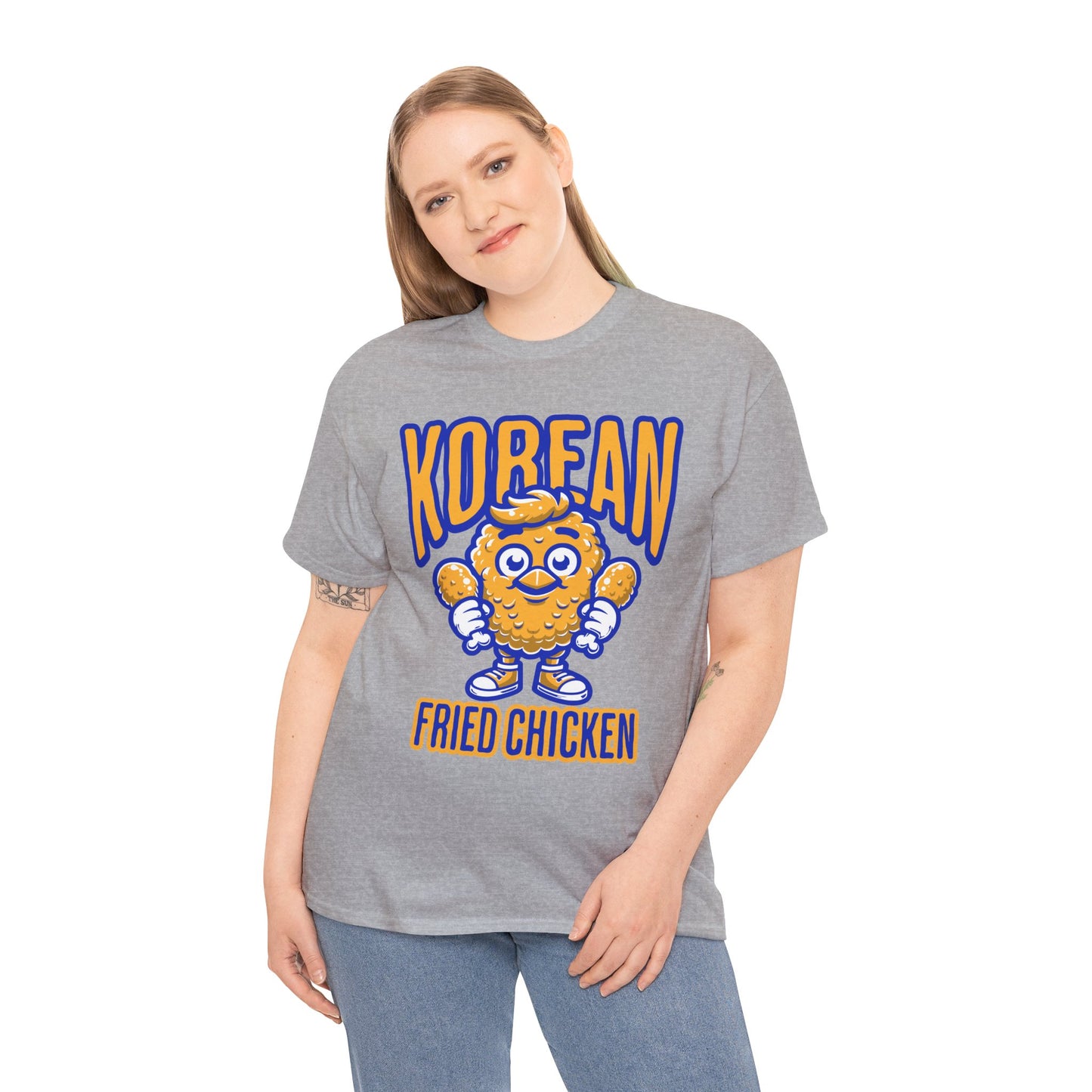 KOREAN FRIED CHICKEN - Korean Food (Basic Tee)