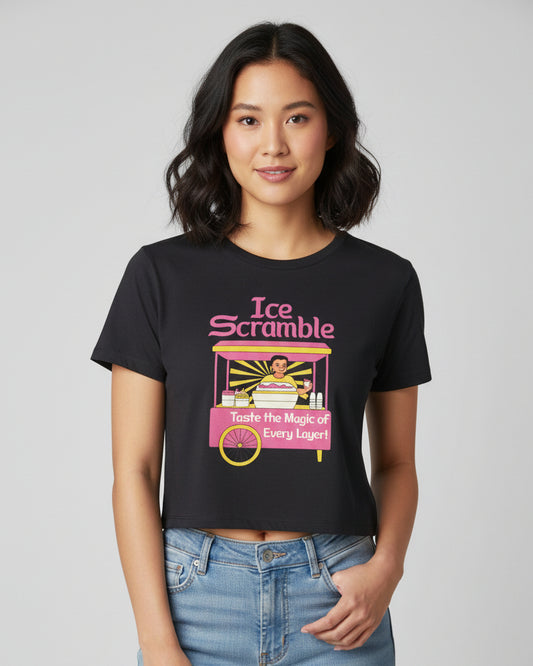 ICE SCRAMBLE - Filipino Food (Crop Top)