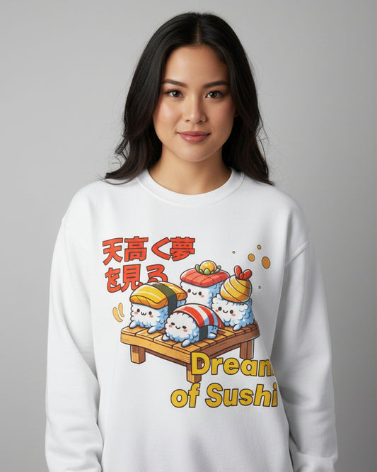DRAGON ROLL SUSHI - Japanese Food (Sweatshirt)