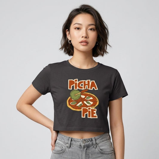 PICHA PIE 3 - Filipino Food (Crop Top)
