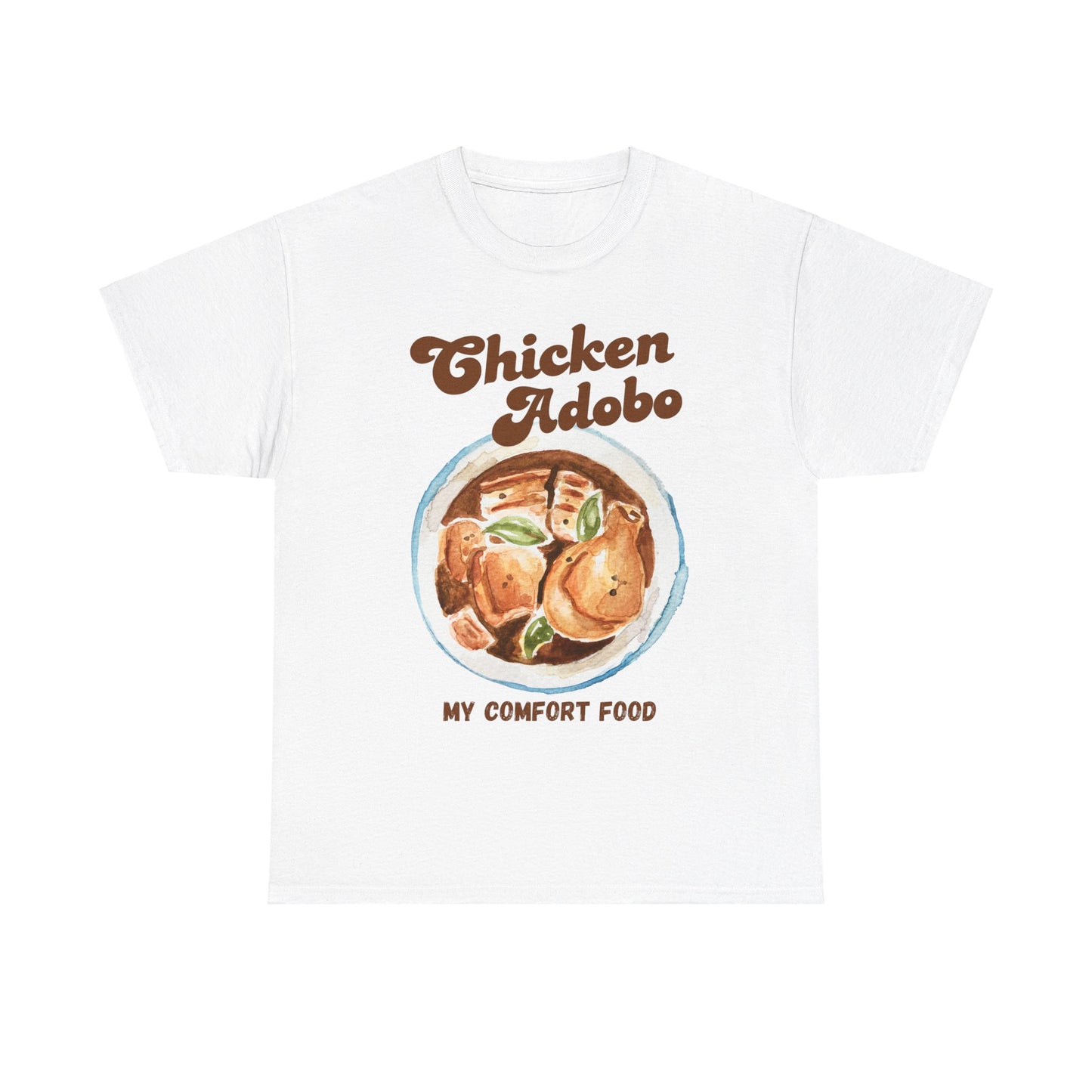 CHICKEN ADOBO 1 - Filipino Food (Basic Tee)