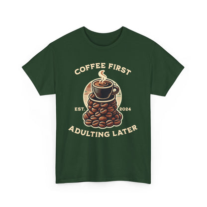 ORANGE AMERICANO - Coffee (Basic Tee)