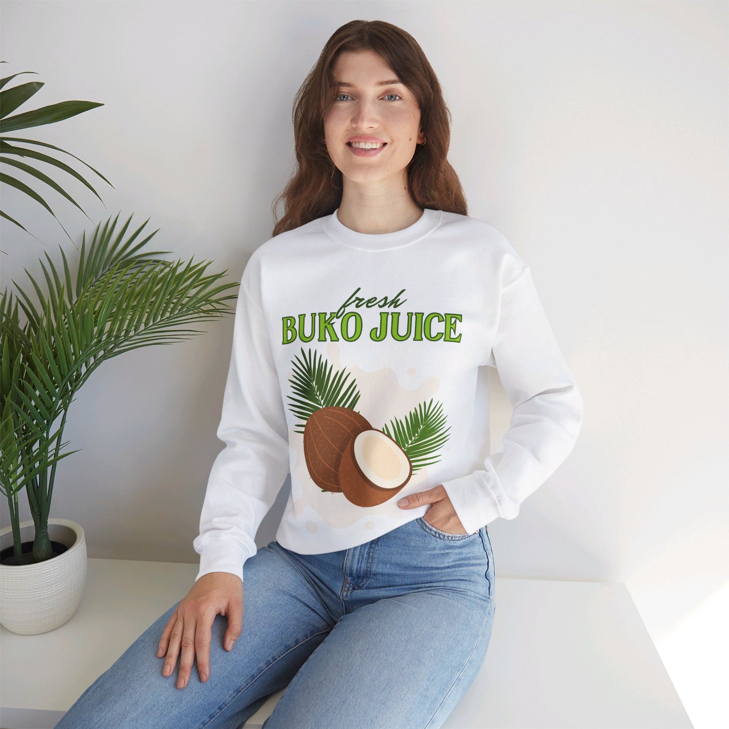 FRESH BUKO JUICE - Filipino Food (Sweatshirt)
