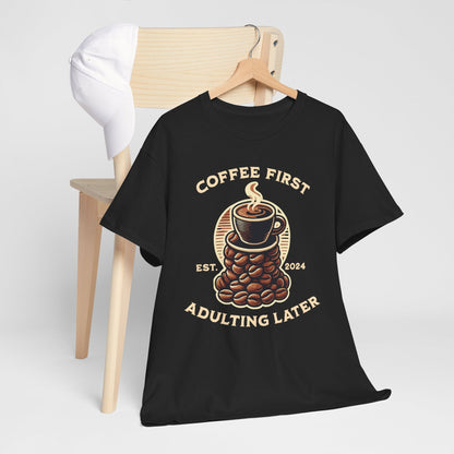 ORANGE AMERICANO - Coffee (Basic Tee)
