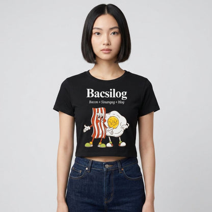 BACSILOG - Filipino Food (Crop Top)