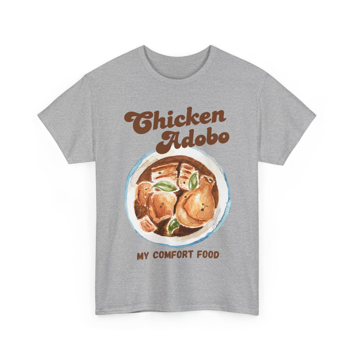 CHICKEN ADOBO 1 - Filipino Food (Basic Tee)