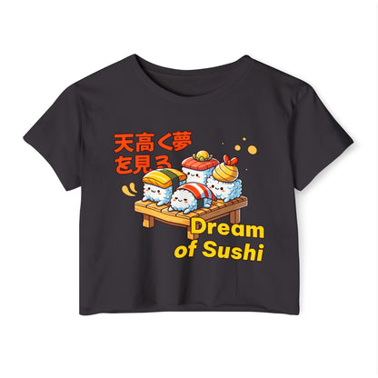 DRAGON ROLL - Japanese Food (Crop Top)