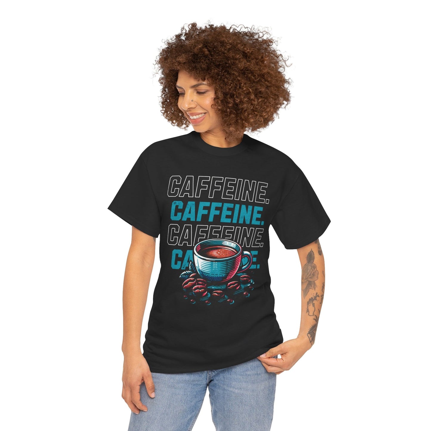 ALL AMERICANA - Coffee (Basic Tee)