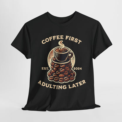 ORANGE AMERICANO - Coffee (Basic Tee)