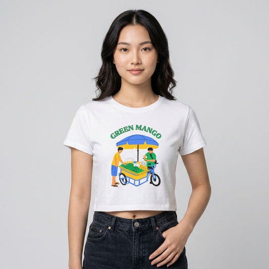 GREEN MANGO  1 - Filipino Food (Crop Top)