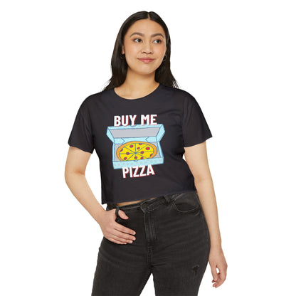 CHICKEN ALFREDO - Pizza (Crop Top)