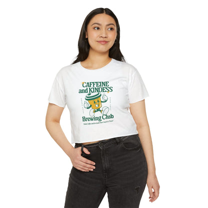 COCONUT ALMOND - Coffee (Crop Top)