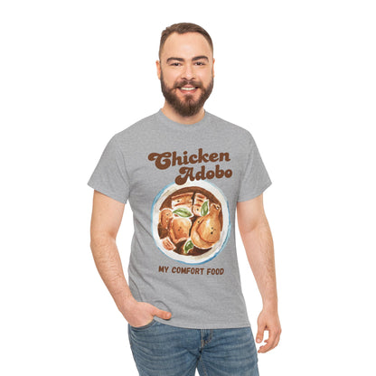 CHICKEN ADOBO 1 - Filipino Food (Basic Tee)
