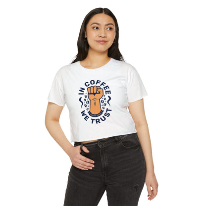 BUTTER PECAN - Coffee (Crop Top)