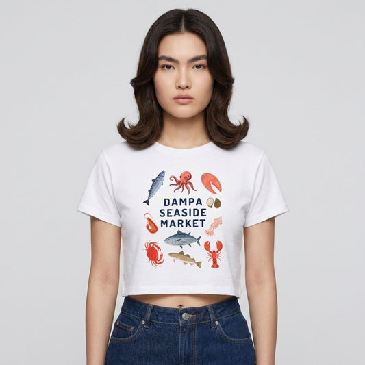 DAMPA SEASIDE MARKET 2 - Filipino Food (Crop Top)